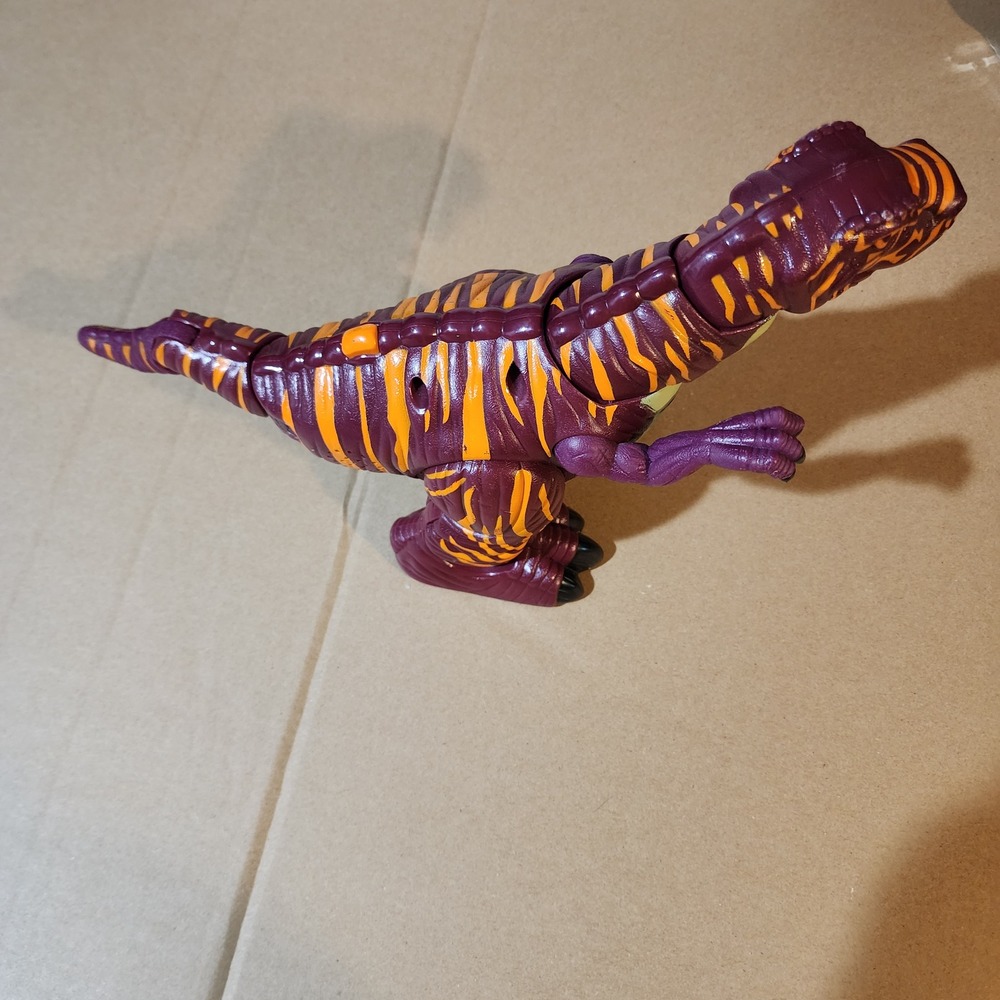 Mattel 2006 Terry the T-Rex Dinosaur Interactive Toy Maroon Orange K6687 Tyco RC